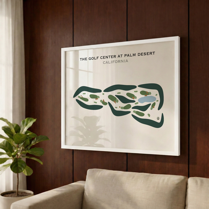 The Golf Center at Palm Desert, California - Printed Golf Courses