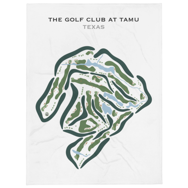 The Golf Club At Tamu, Texas - Printed Golf Courses