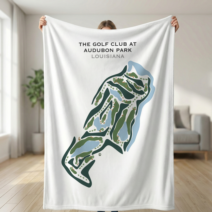 The Golf Club at Audubon Park, Louisiana - Printed Golf Courses