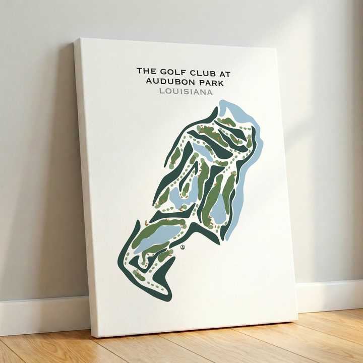 The Golf Club at Audubon Park, Louisiana - Printed Golf Courses