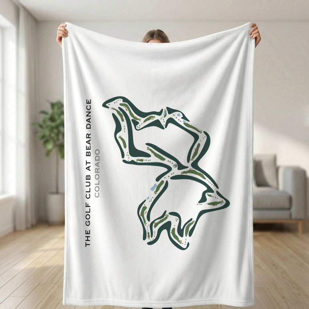 The Golf Club At Bear Dance, Colorado - Printed Golf Courses