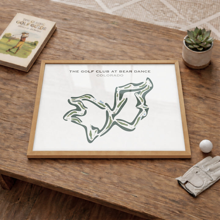 The Golf Club At Bear Dance, Colorado - Printed Golf Courses