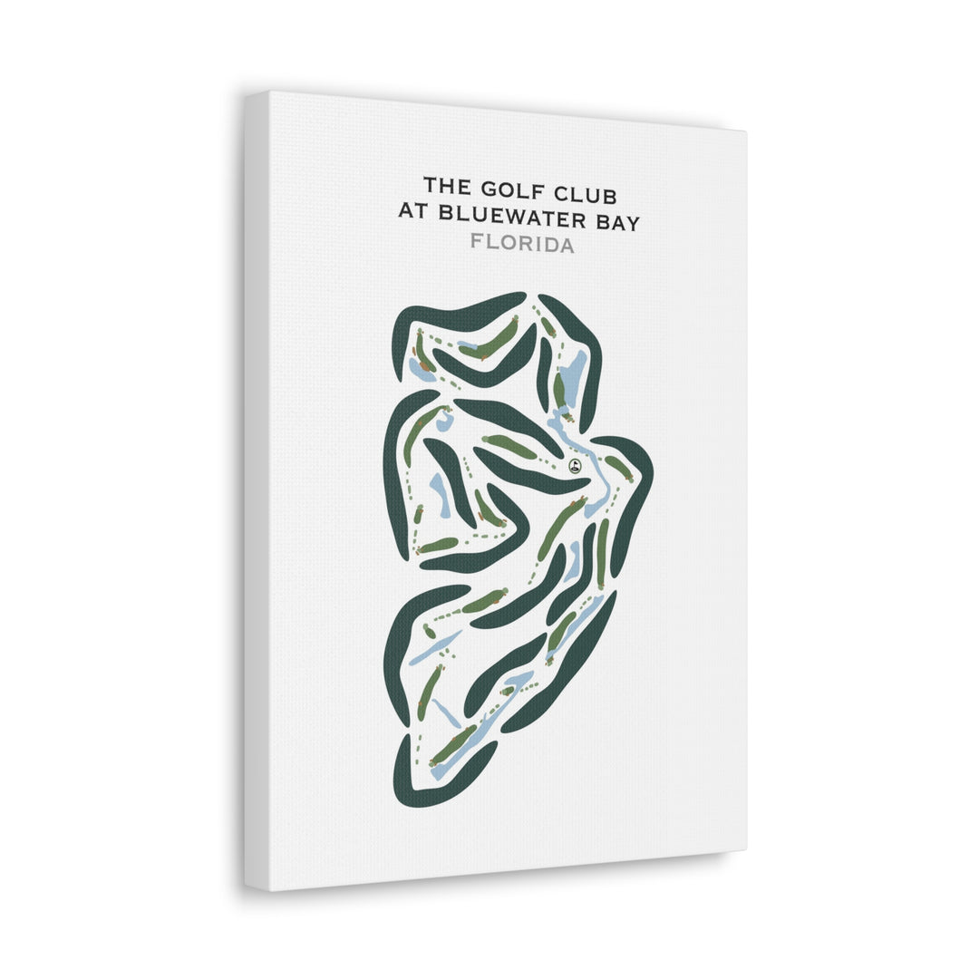 The Golf Club at Bluewater Bay, Florida - Printed Golf Courses