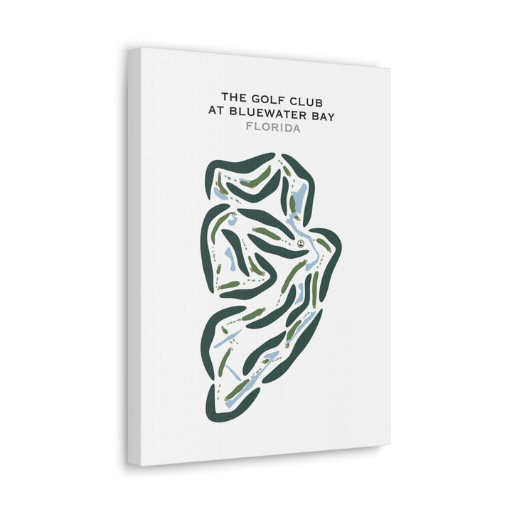The Golf Club at Bluewater Bay, Florida - Printed Golf Courses