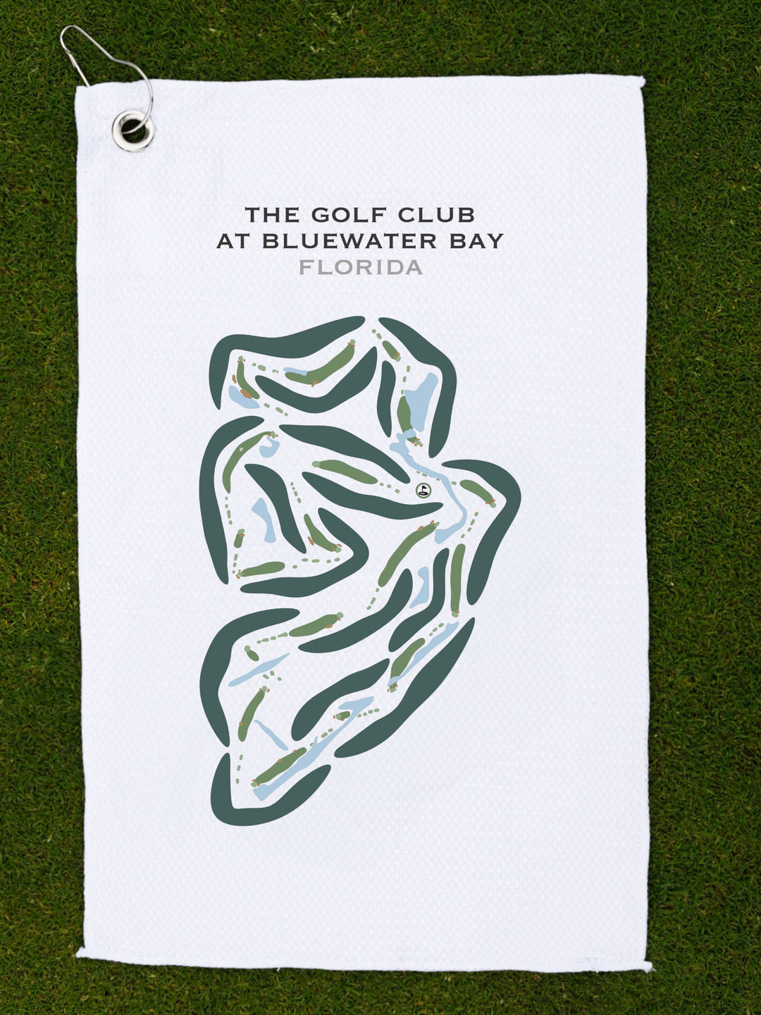 The Golf Club at Bluewater Bay, Florida - Printed Golf Courses