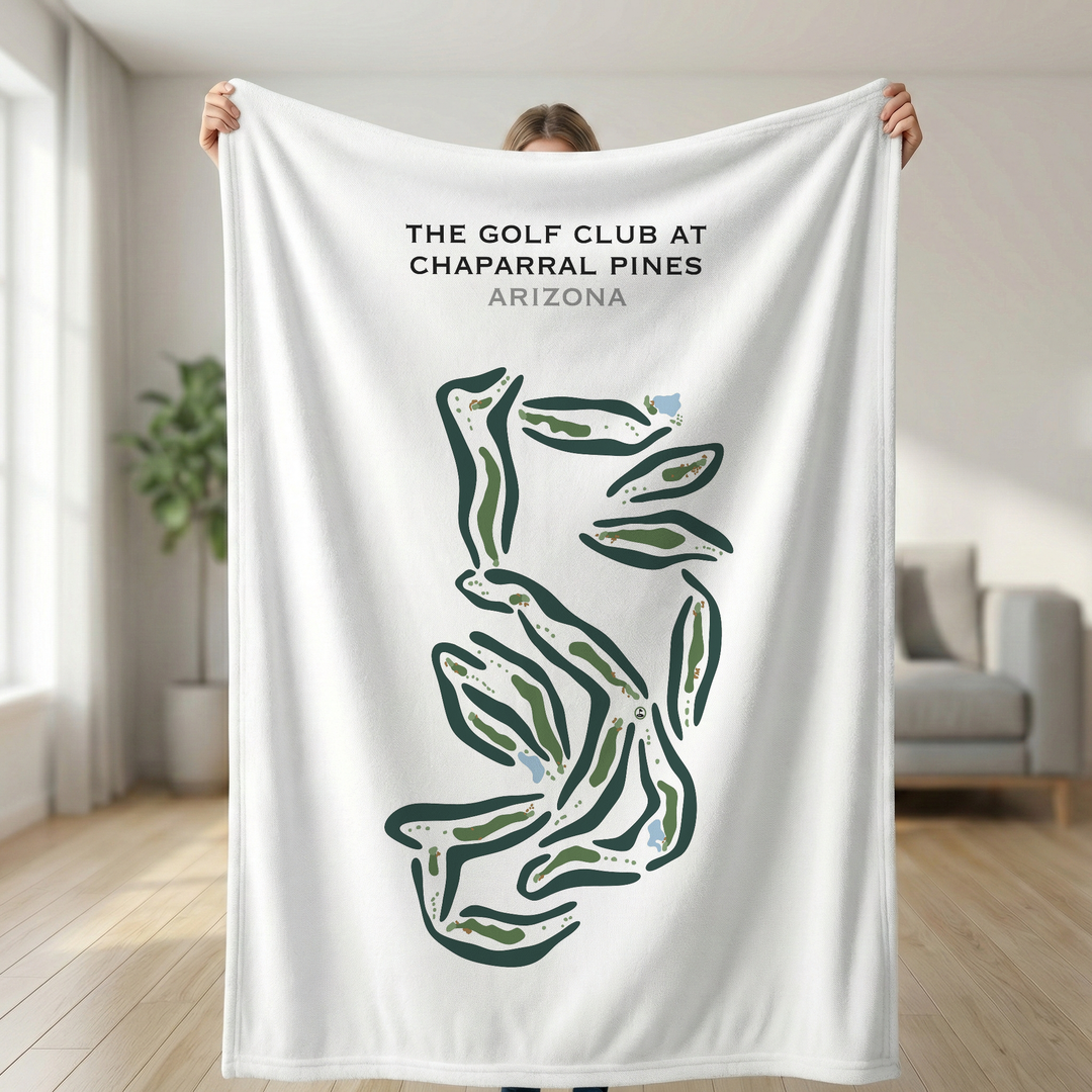 The Golf Club at Chaparral Pines, Arizona - Printed Golf Courses