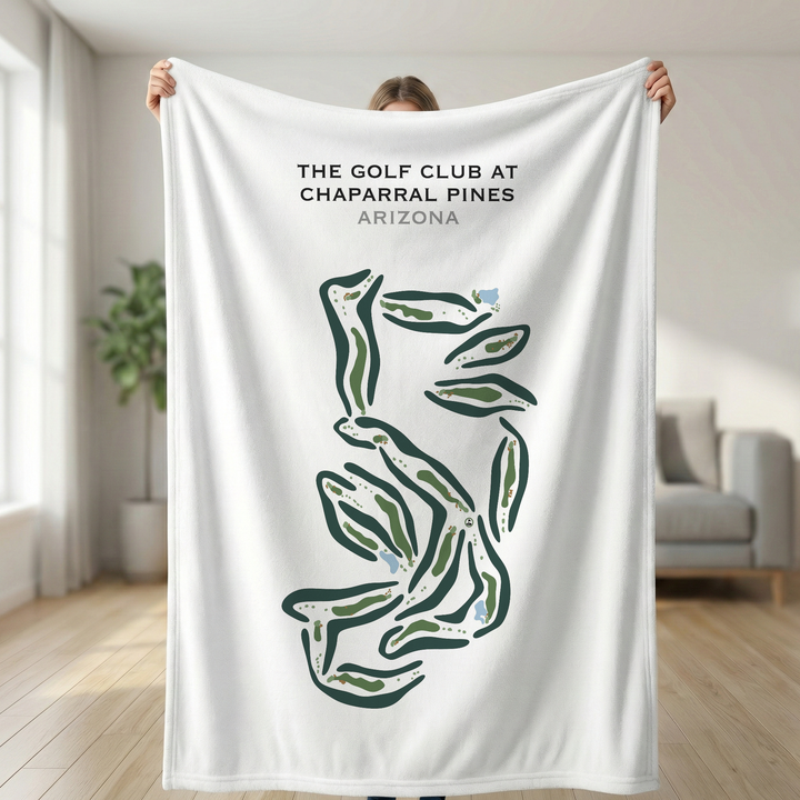 The Golf Club at Chaparral Pines, Arizona - Printed Golf Courses