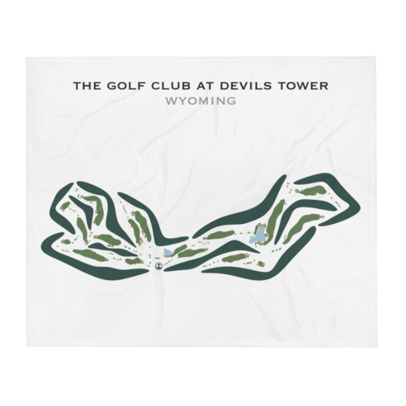 The Golf Club at Devils Tower, Wyoming - Printed Golf Courses