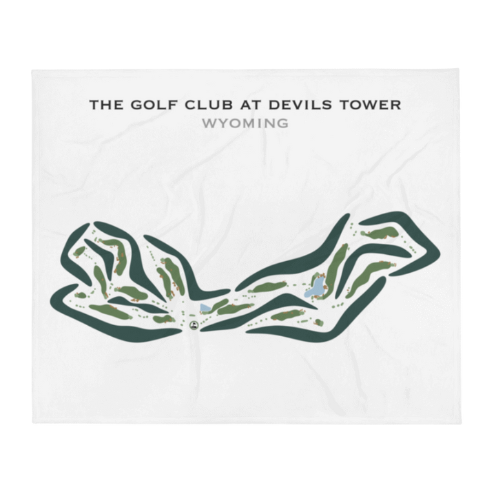 The Golf Club at Devils Tower, Wyoming - Printed Golf Courses