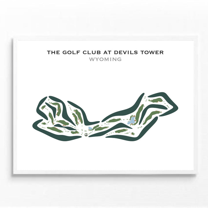 The Golf Club at Devils Tower, Wyoming - Printed Golf Courses