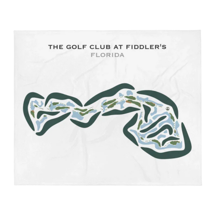 The Golf Club at Fiddlers Creek, Florida - Printed Golf Courses