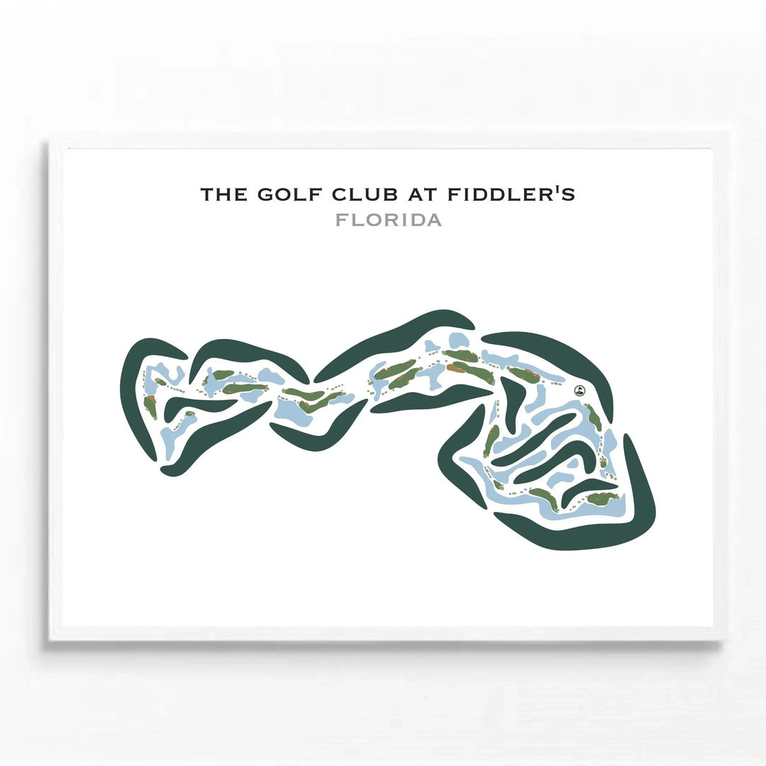 The Golf Club at Fiddlers Creek, Florida - Printed Golf Courses