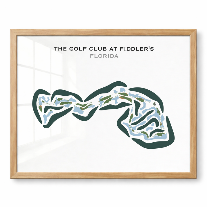 The Golf Club at Fiddlers Creek, Florida - Printed Golf Courses