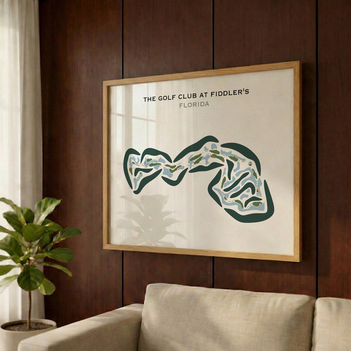The Golf Club at Fiddlers Creek, Florida - Printed Golf Courses