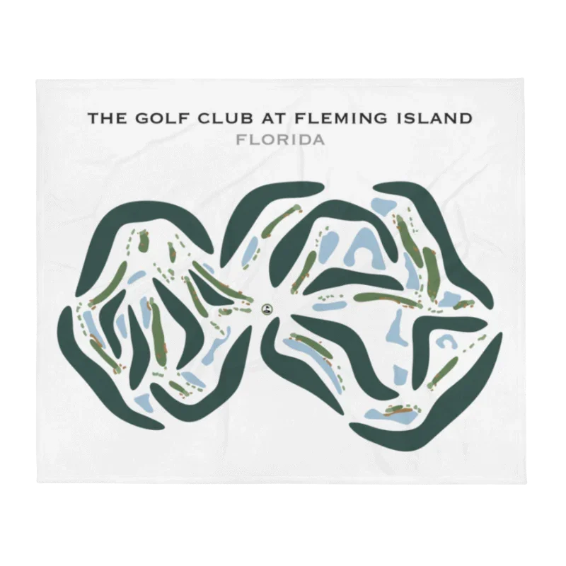 The Golf Club At Fleming Island, Florida - Printed Golf Courses