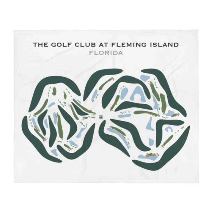 The Golf Club At Fleming Island, Florida - Printed Golf Courses