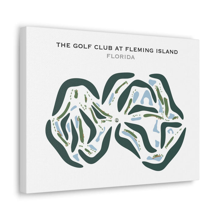 The Golf Club At Fleming Island, Florida - Printed Golf Courses
