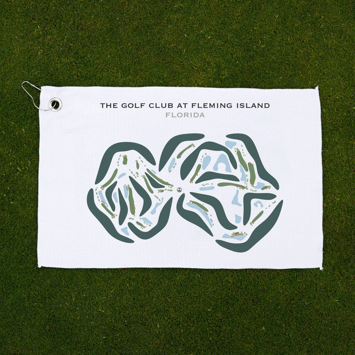 The Golf Club At Fleming Island, Florida - Printed Golf Courses