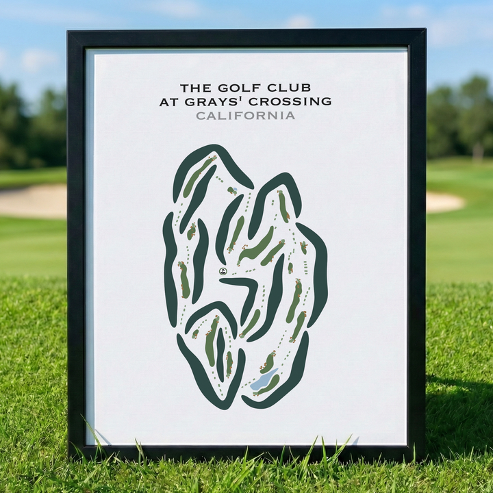The Golf Club at Grays' Crossing, California - Printed Golf Courses