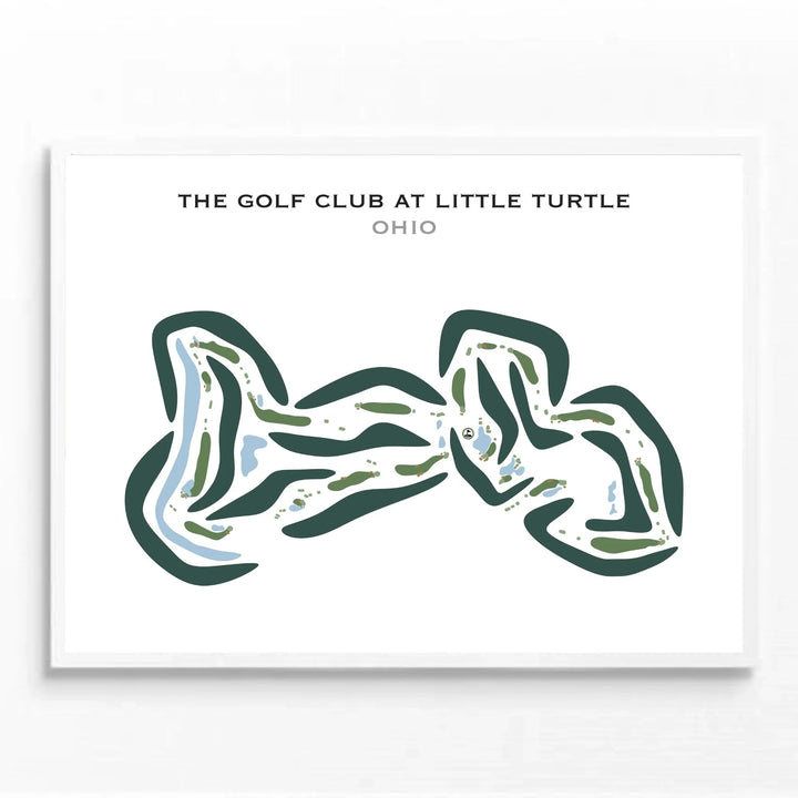 The Golf Club at Little Turtle, Ohio - Printed Golf Courses