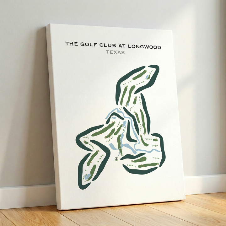 The Golf Club at Longwood, Texas - Printed Golf Courses