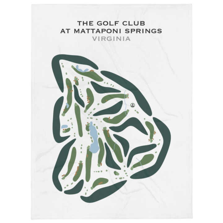 The Golf Club at Mattaponi Springs, Virginia - Printed Golf Courses