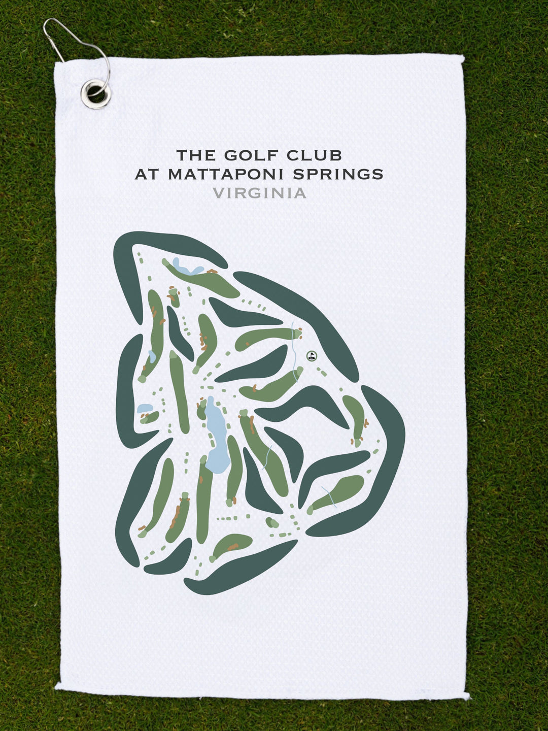 The Golf Club at Mattaponi Springs, Virginia - Printed Golf Courses