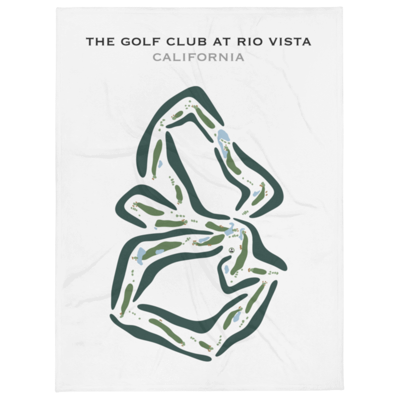 The Golf Club at Rio Vista, California - Printed Golf Courses