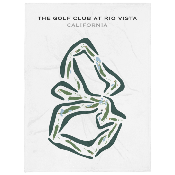 The Golf Club at Rio Vista, California - Printed Golf Courses