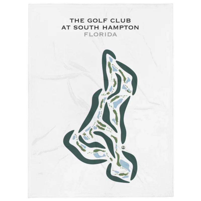 The Golf Club at South Hampton, Florida - Printed Golf Courses