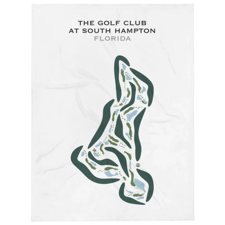 The Golf Club at South Hampton, Florida - Printed Golf Courses