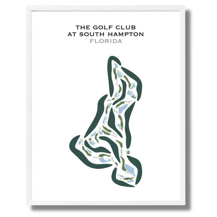 The Golf Club at South Hampton, Florida - Printed Golf Courses