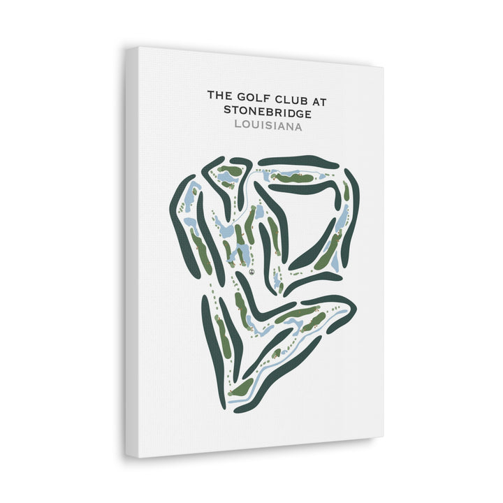 The Golf Club at Stonebridge, Louisiana - Printed Golf Courses