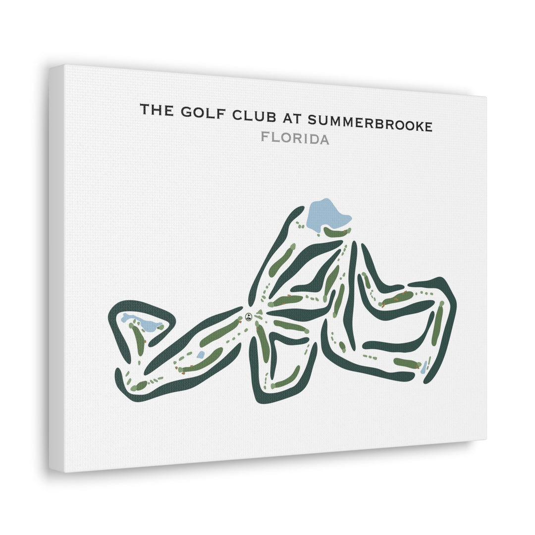 The Golf Club at Summerbrooke, Florida - Printed Golf Courses