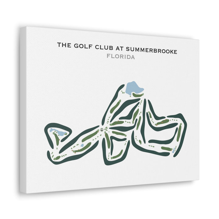 The Golf Club at Summerbrooke, Florida - Printed Golf Courses