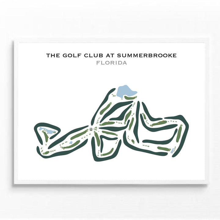 The Golf Club at Summerbrooke, Florida - Printed Golf Courses