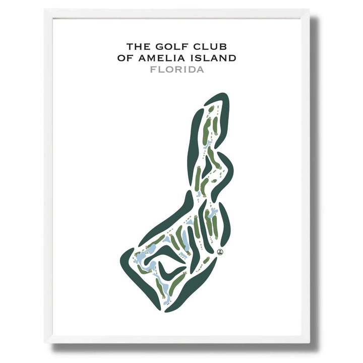 The Golf Club of Amelia Island, Florida - Printed Golf Courses