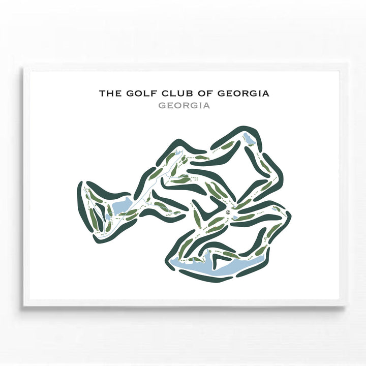 The Golf Club of Georgia, Georgia - Printed Golf Courses