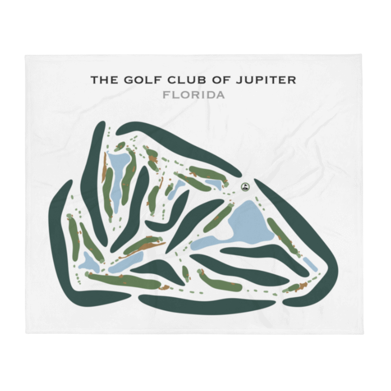 Golf Club of Jupiter, Florida - Printed Golf Courses