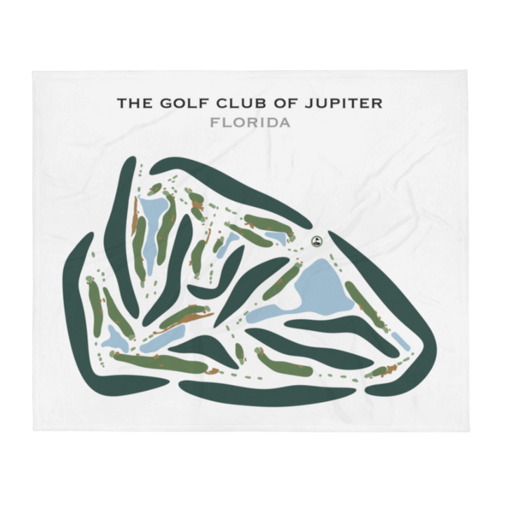 Golf Club of Jupiter, Florida - Printed Golf Courses