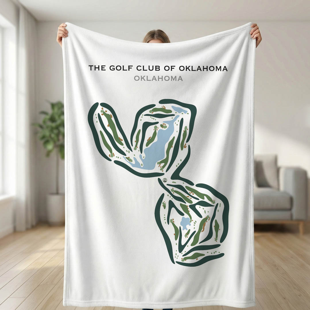 The Golf Club of Oklahoma, Oklahoma - Printed Golf Courses