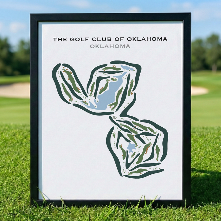 The Golf Club of Oklahoma, Oklahoma - Printed Golf Courses