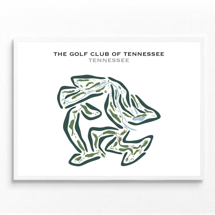 The Golf Club of Tennessee, Tennessee - Printed Golf Courses