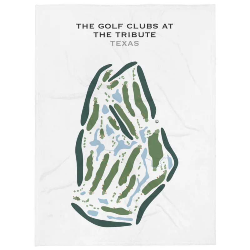 The Golf Clubs At The Tribute, Texas - Printed Golf Courses