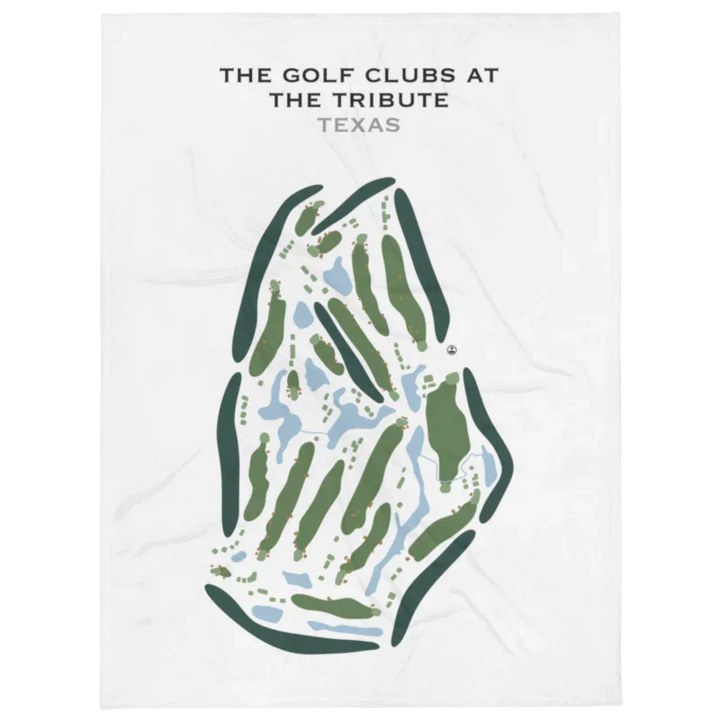 The Golf Clubs At The Tribute, Texas - Printed Golf Courses