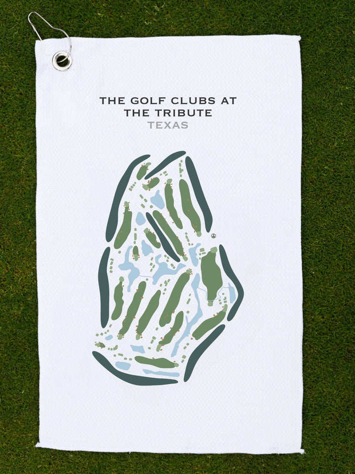 The Golf Clubs At The Tribute, Texas - Printed Golf Courses