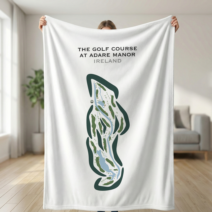 The Golf Course at Adare Manor, Ireland - Printed Golf Courses