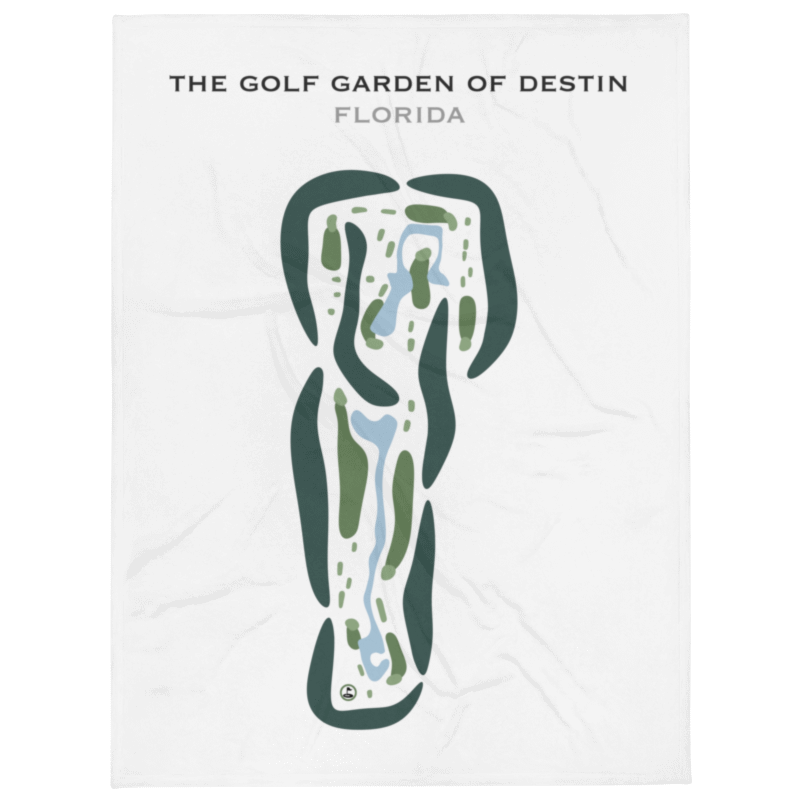 The Golf Garden of Destin, Florida - Printed Golf Courses