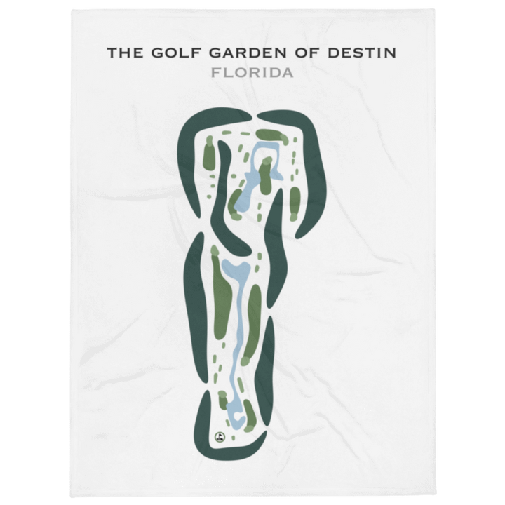 The Golf Garden of Destin, Florida - Printed Golf Courses