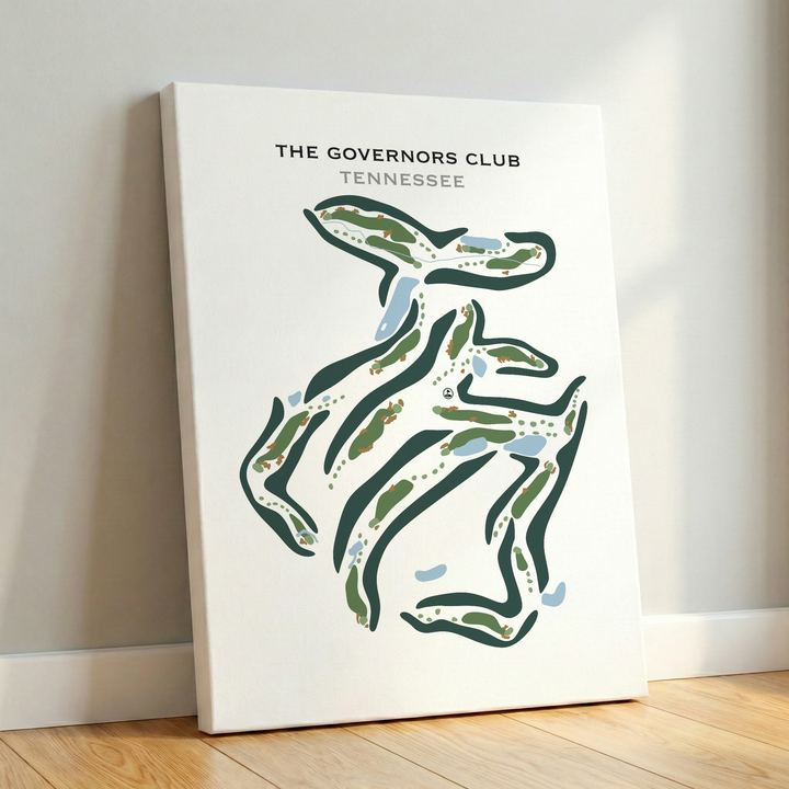 The Governors Club, Tennessee - Printed Golf Courses